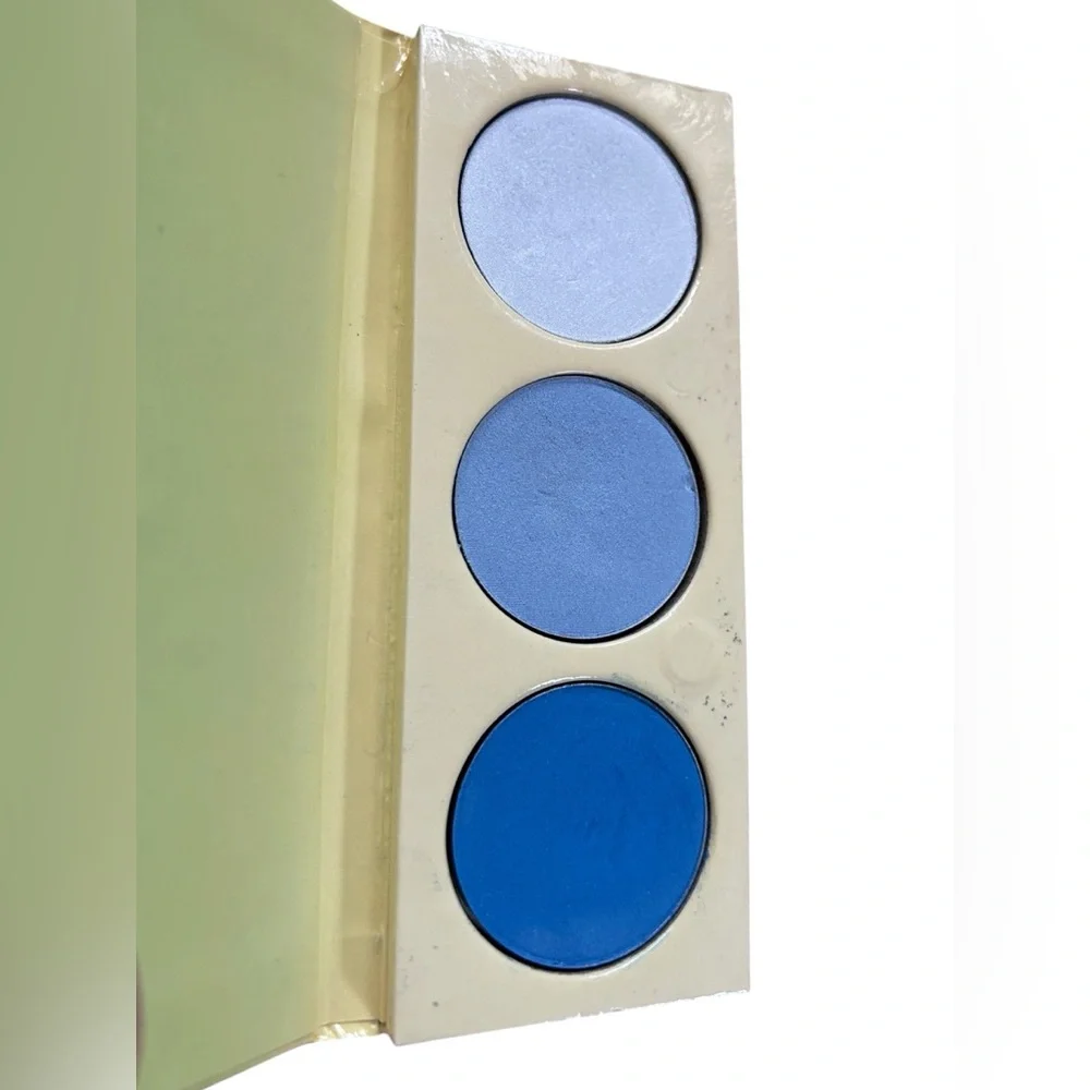 Vintage Stila Eyeshadow Italian Ices…Uno Trio Palette Blues Y2K Collectible